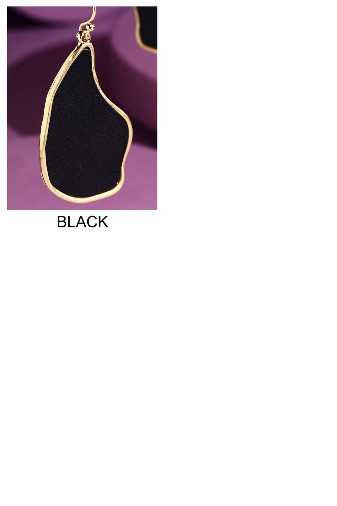 Organic Shaped Dangle Drop Earrings