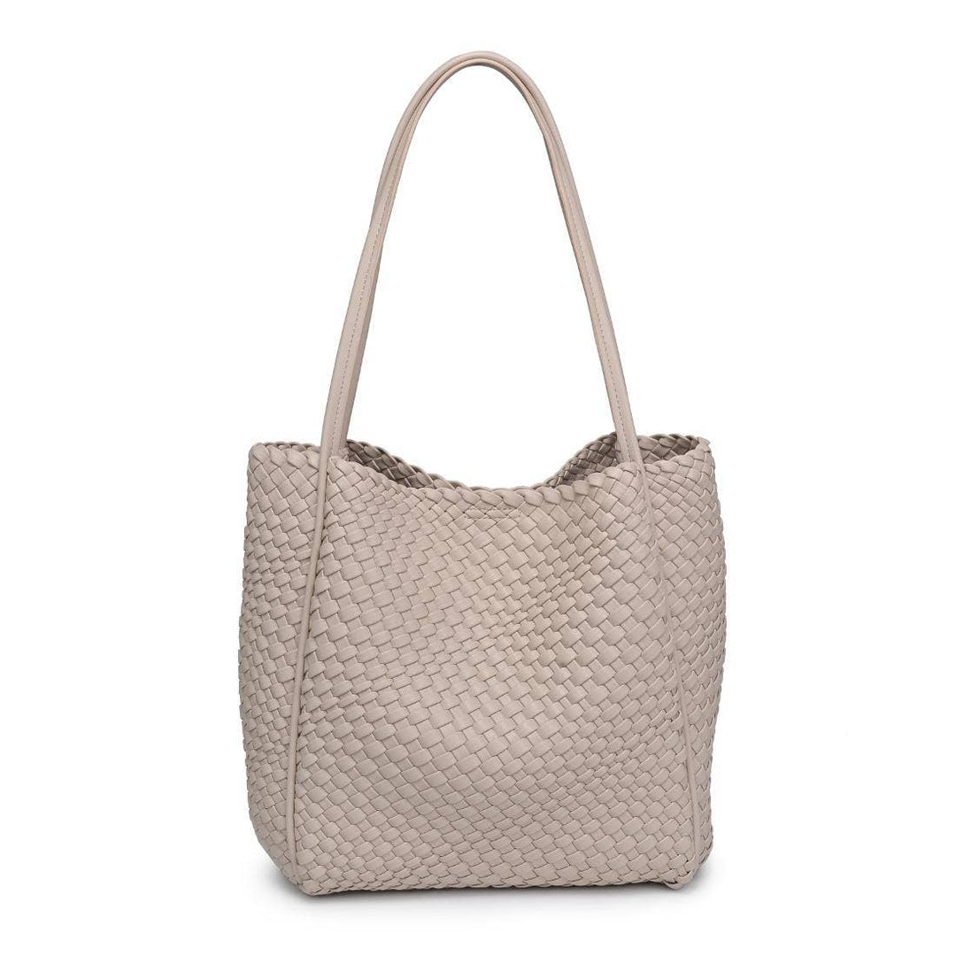 Natural Woven Tote
