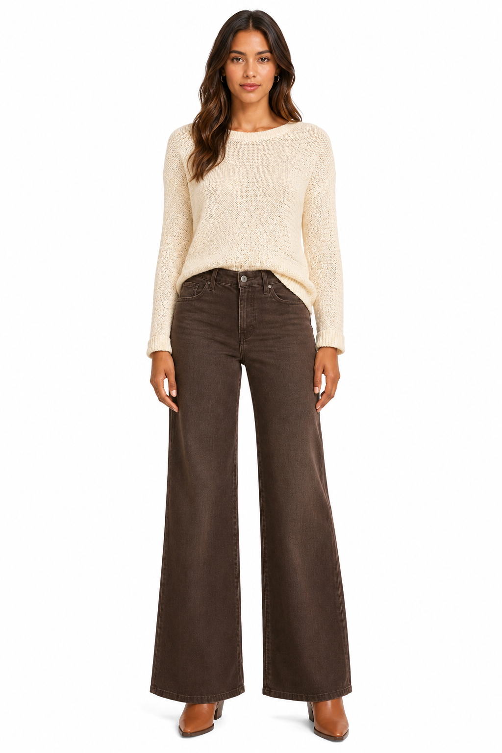 32" Wide Leg Jean in Espresso 🤎