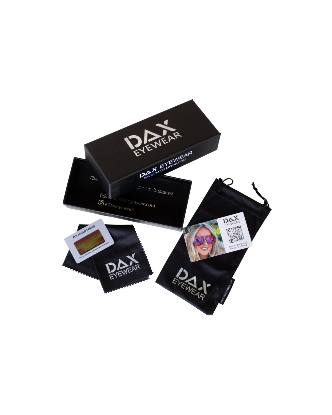 Black Polarized Sunglasses