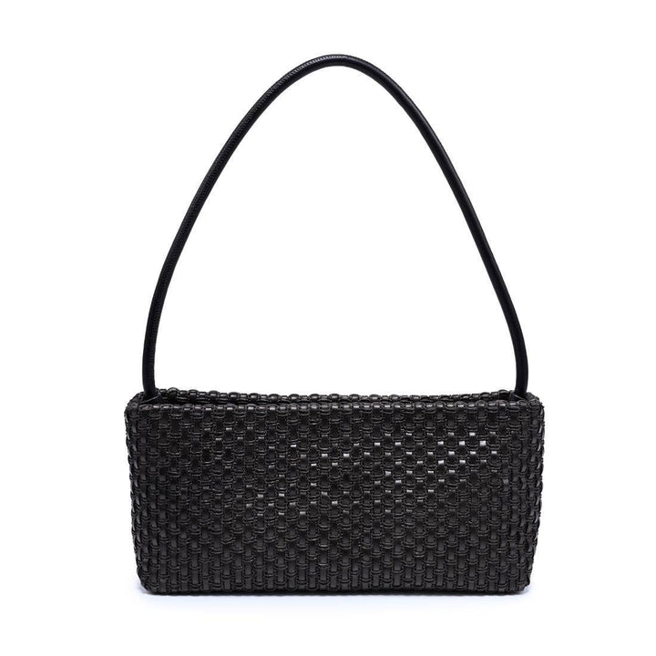 Natural Woven Shoulder Bag