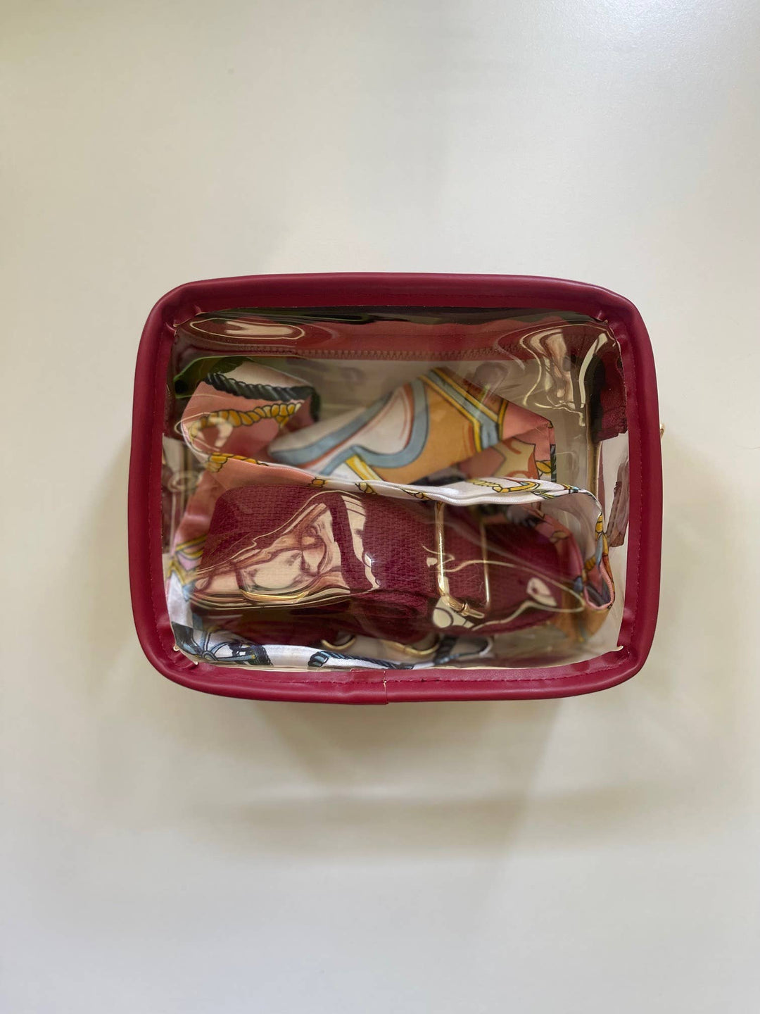 Stadium Clear Bag Panter Blue