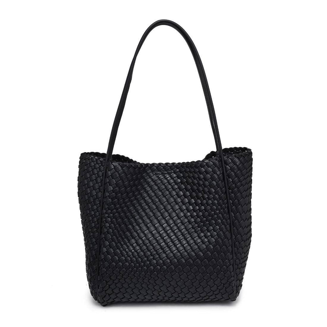 Natural Woven Tote