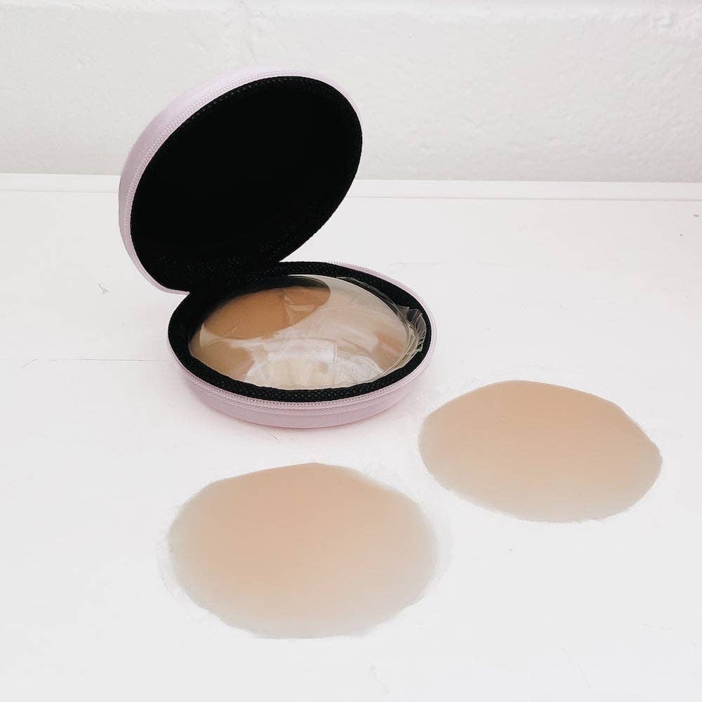 Nip Slip Sticky Boobs in Container