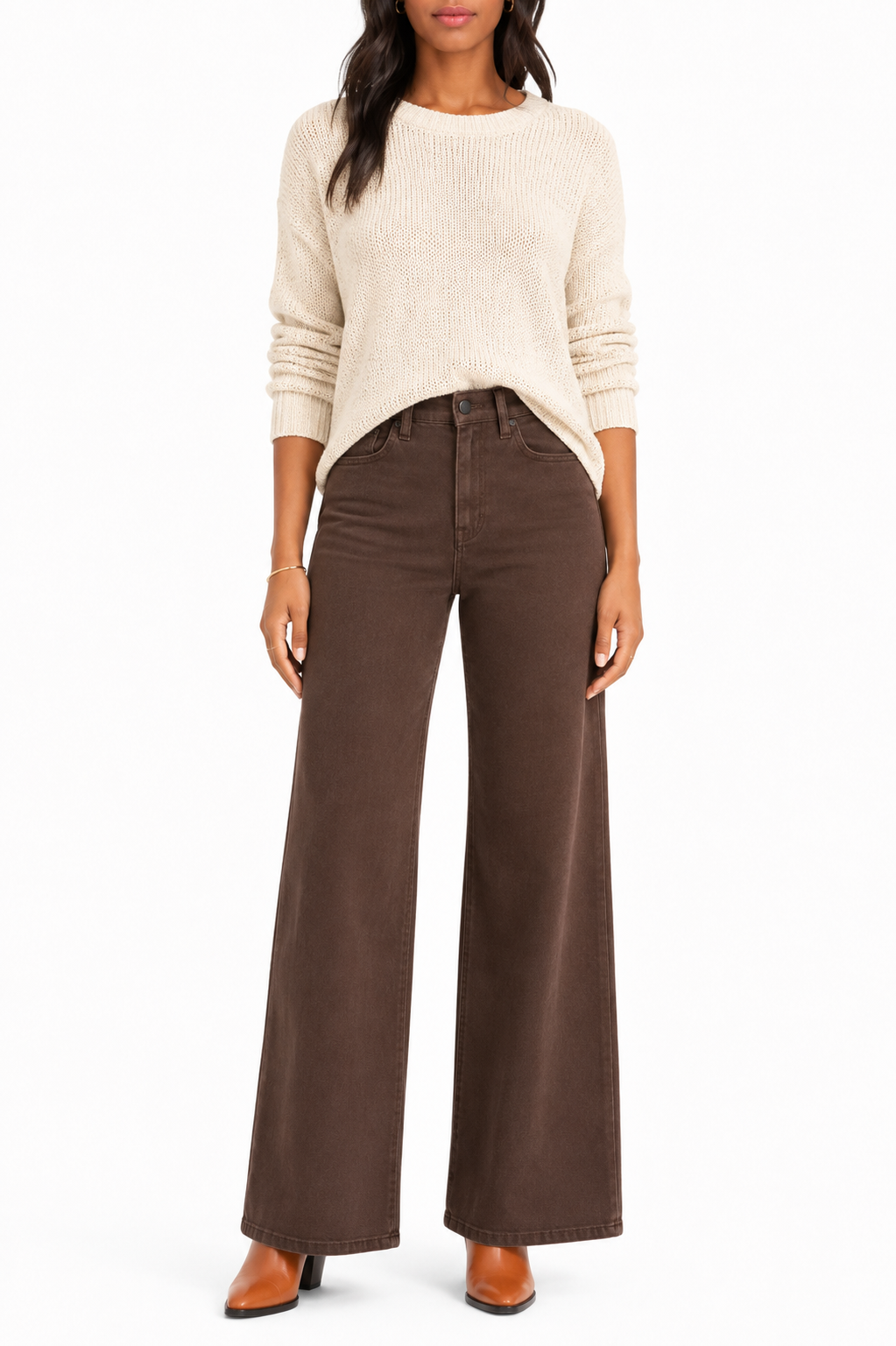 32" Wide Leg Jean in Espresso 🤎
