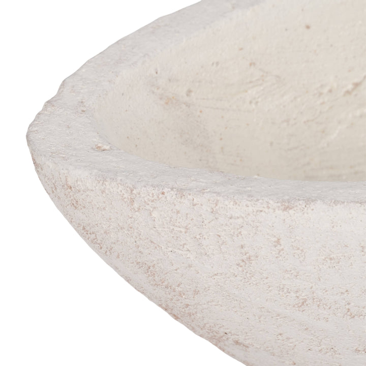 White Terracotta Bowl