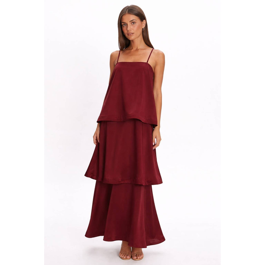 Burgandy Dress