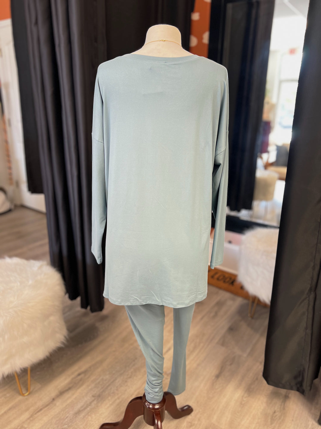 Blue Grey Lounge Set