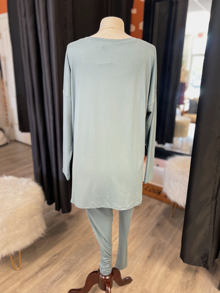 Blue Grey Lounge Set