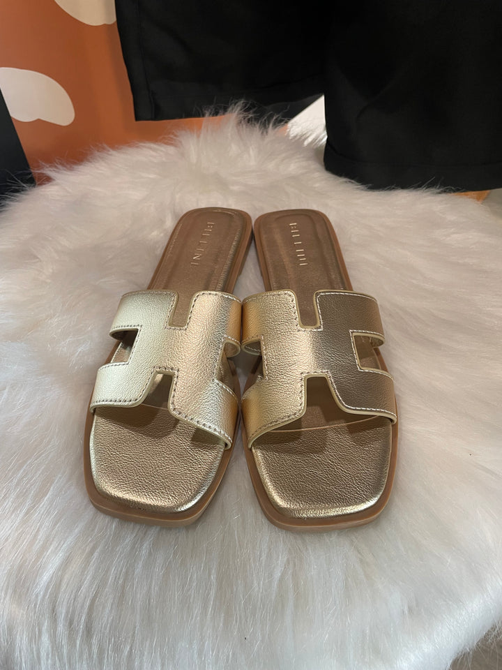 Gold Women's Sandals