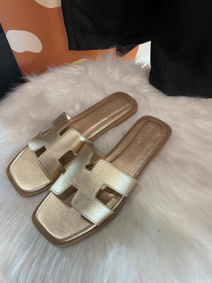 Gold Women's Sandals