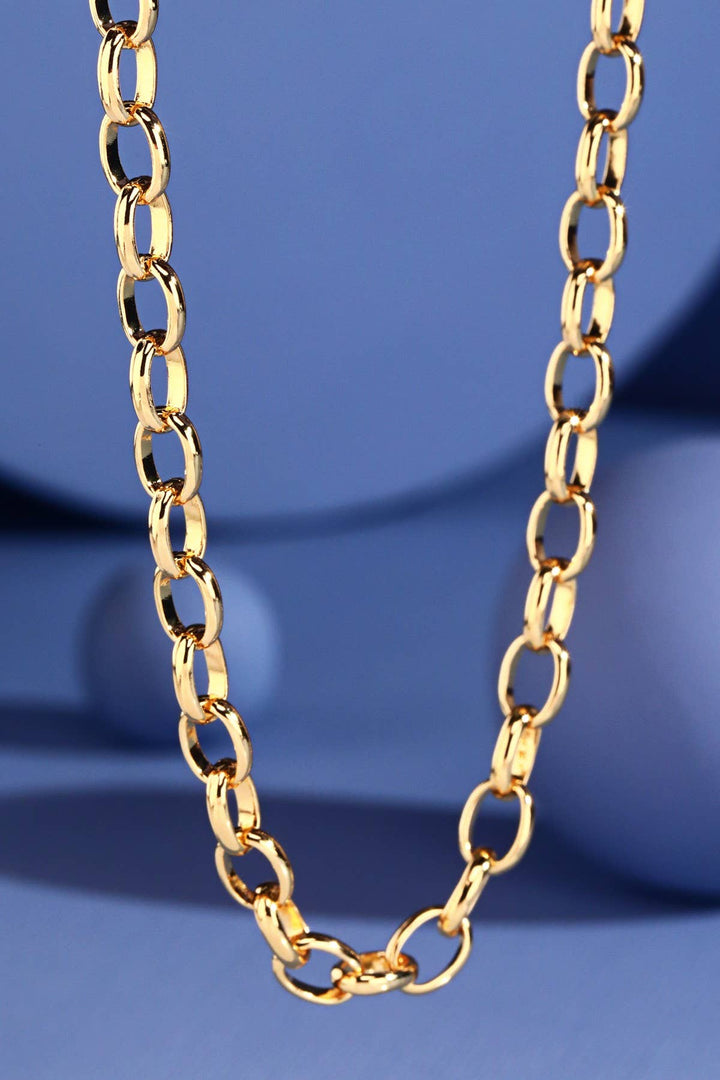 A Styled Collective Gold Chain Necklace