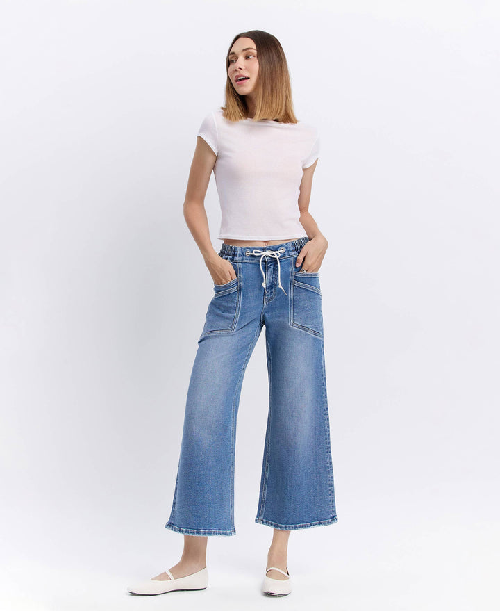 Drawstring Denim by Vervet
