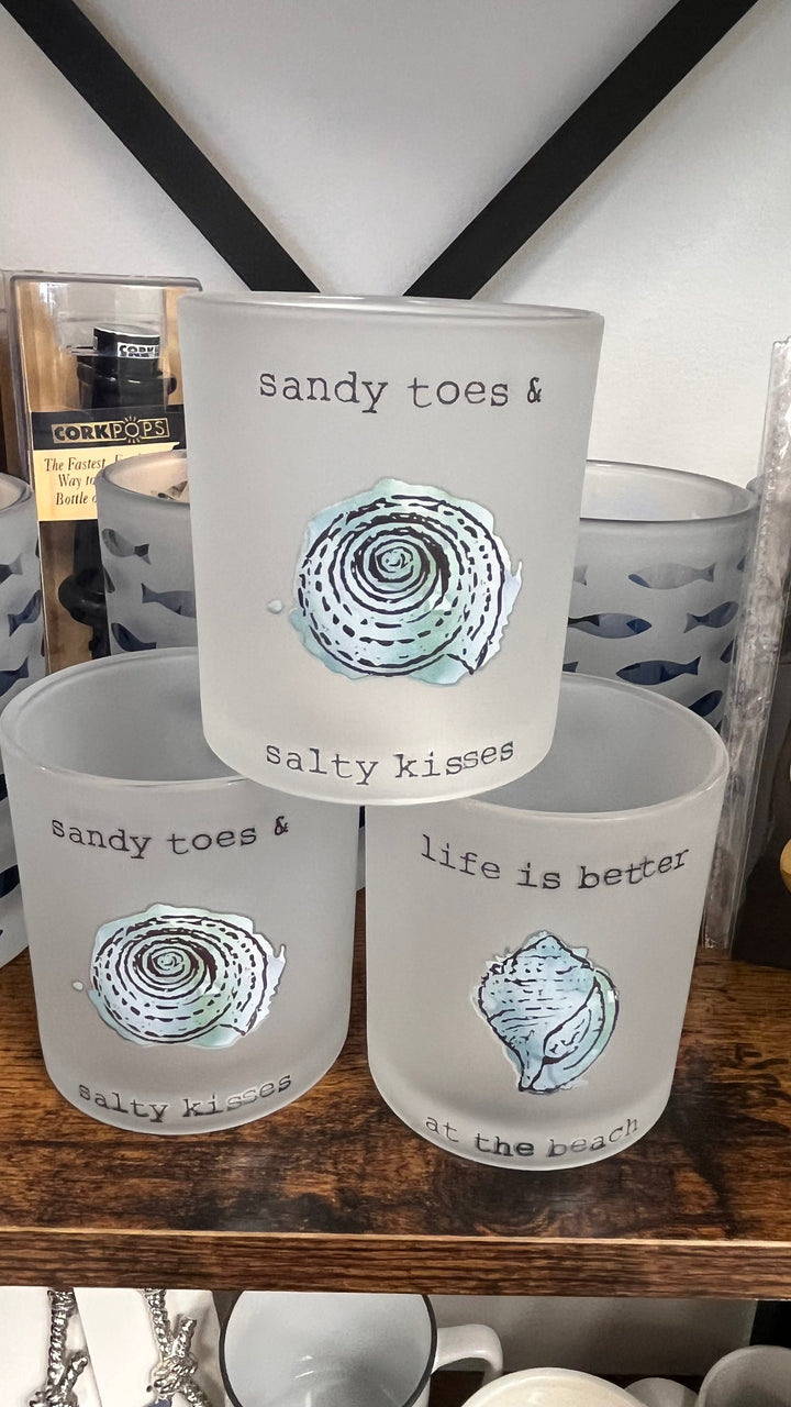Beachy Votive Holders