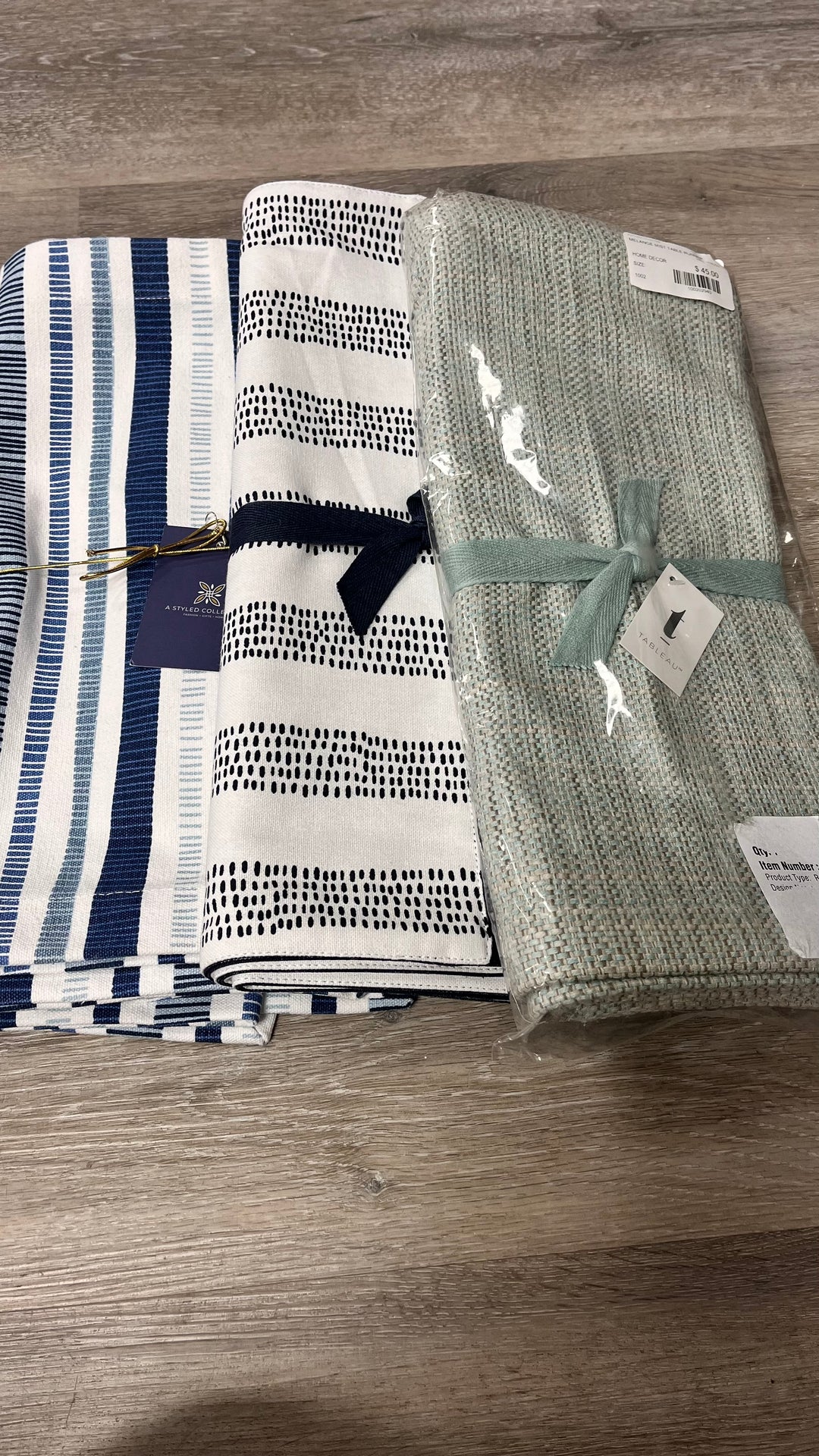 Coastal Table Runners