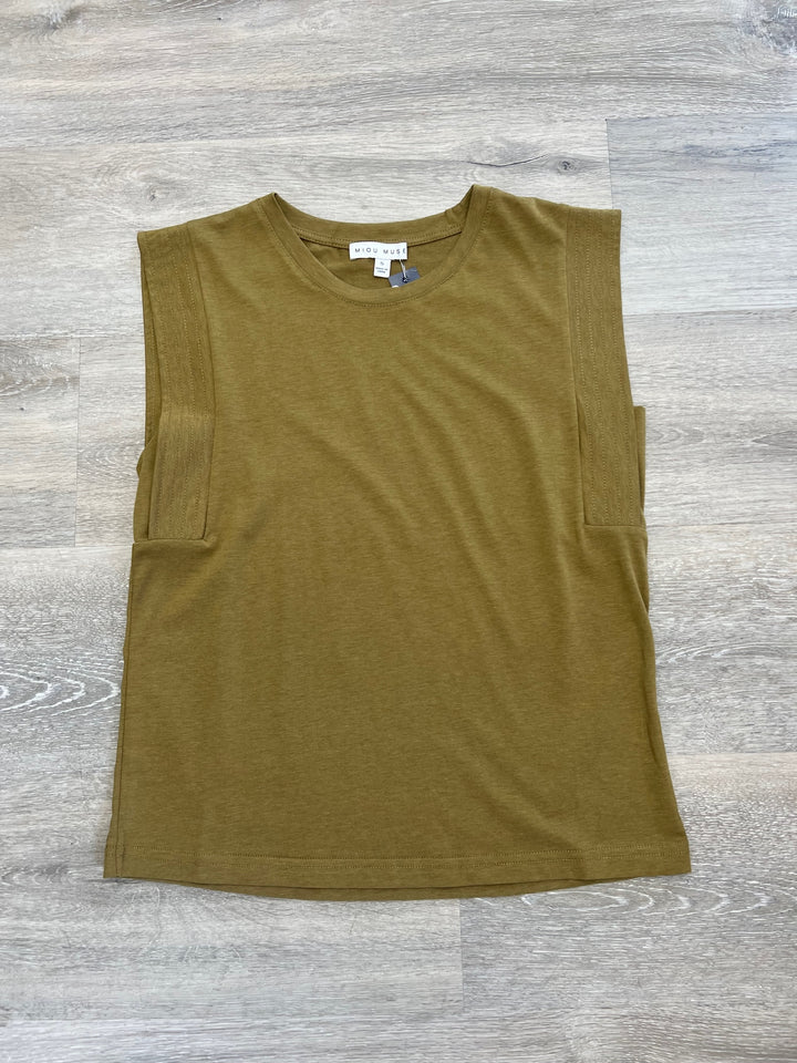 Neutral Sleeveless Top