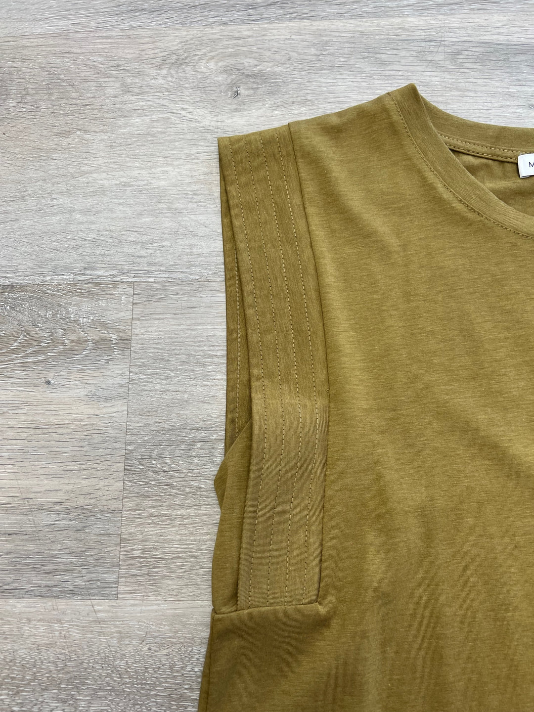 Neutral Sleeveless Top