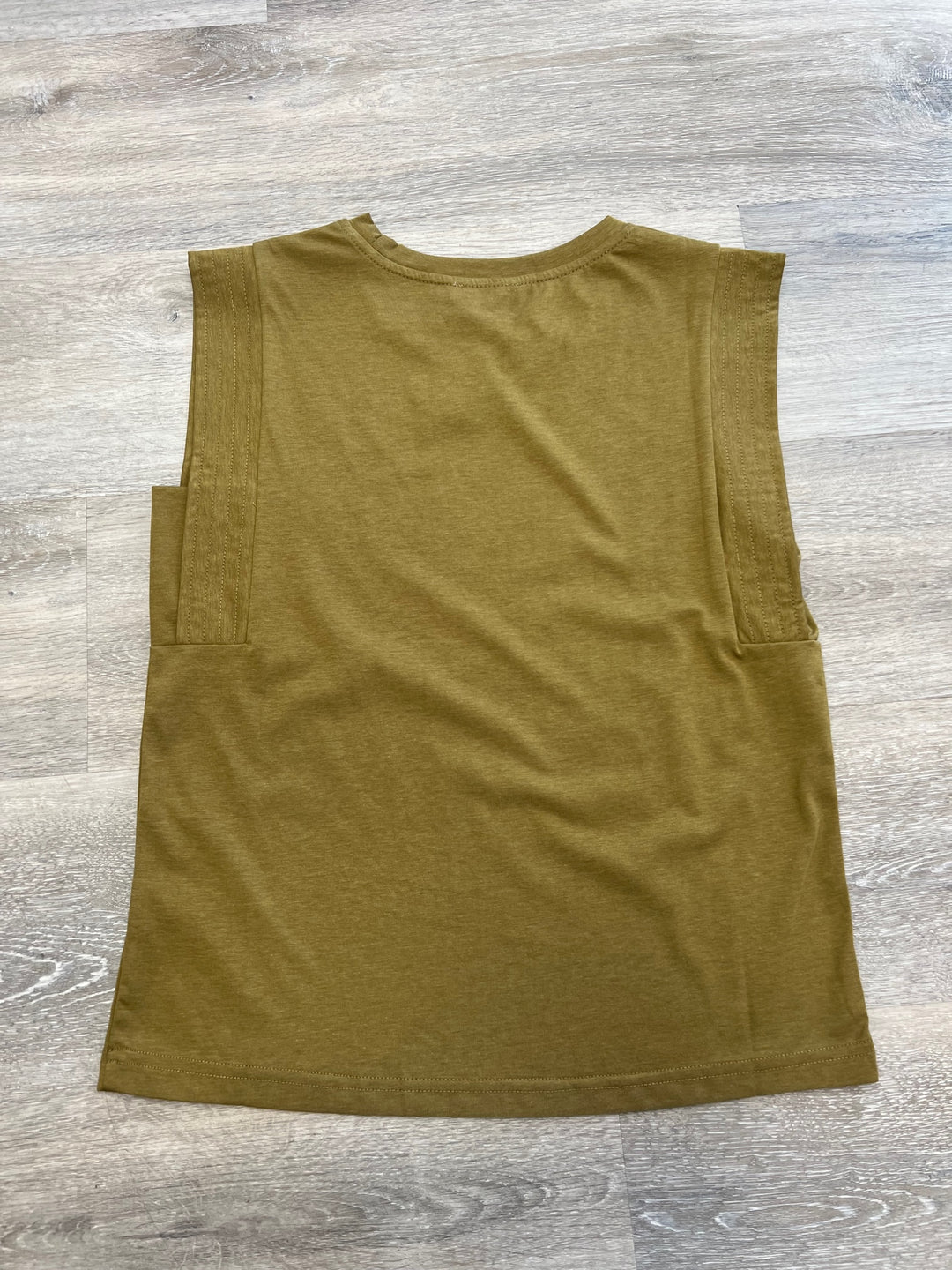 Neutral Sleeveless Top
