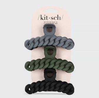 Three Piece Claw Clip Set - A Styled Collective Boutique