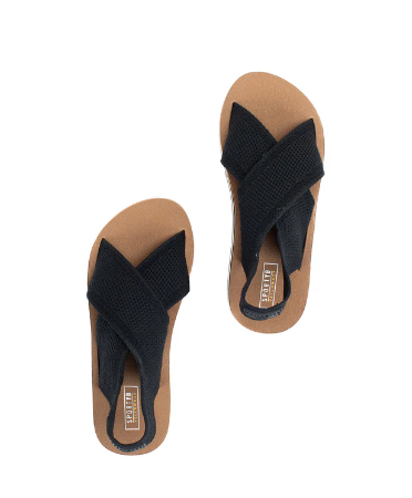 Black Miranda Sandal - A Styled Collective Women's Boutique