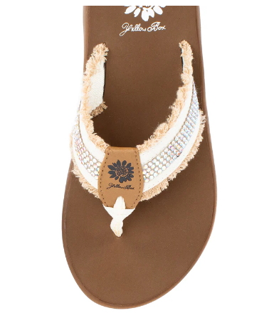 Ivory Flip Flop