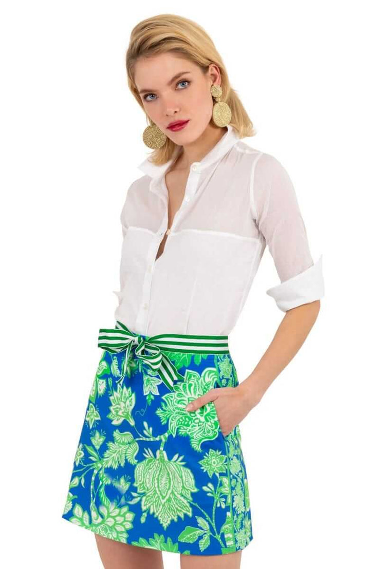 Blue/ Green Skippy Skort