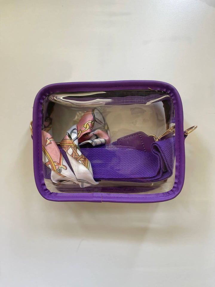 Stadium Clear Bag Panter Blue