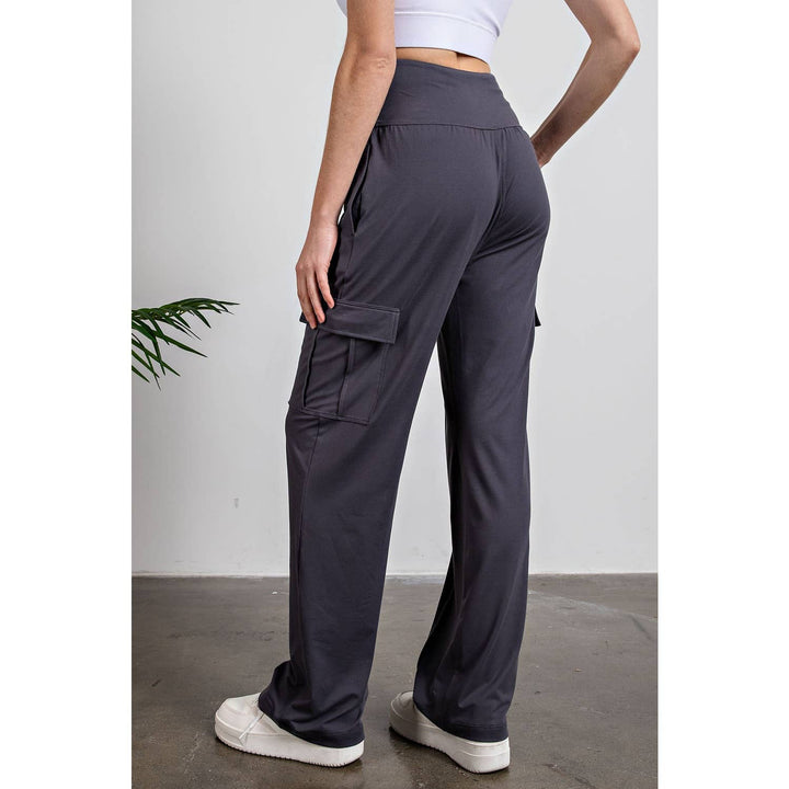 Charcoal Cargo Pant w/ Pockets