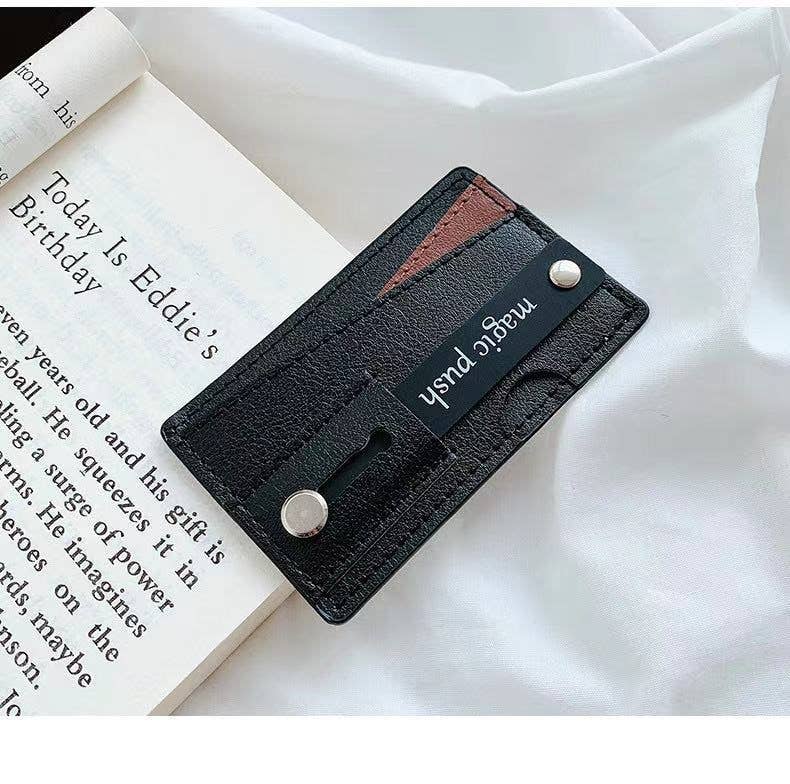 Card Holder w/Stand for cell phone