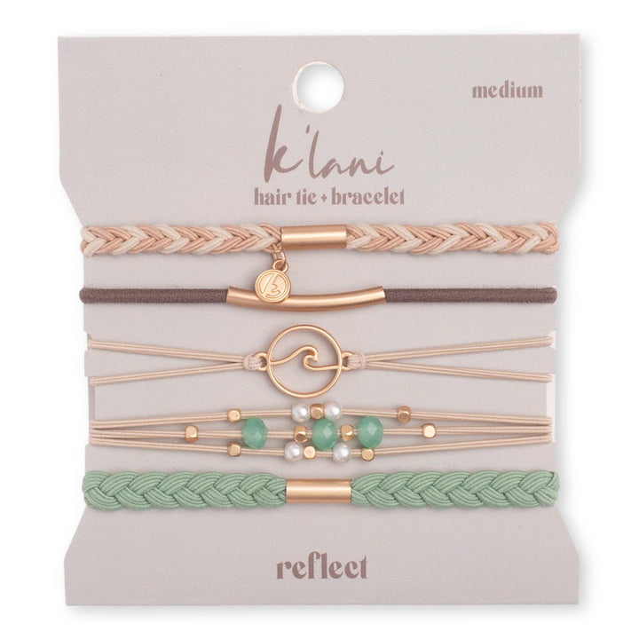 "Reflect" Hair Tie Bracelets