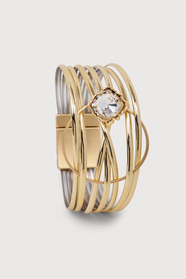 Statement Leather Bracelet