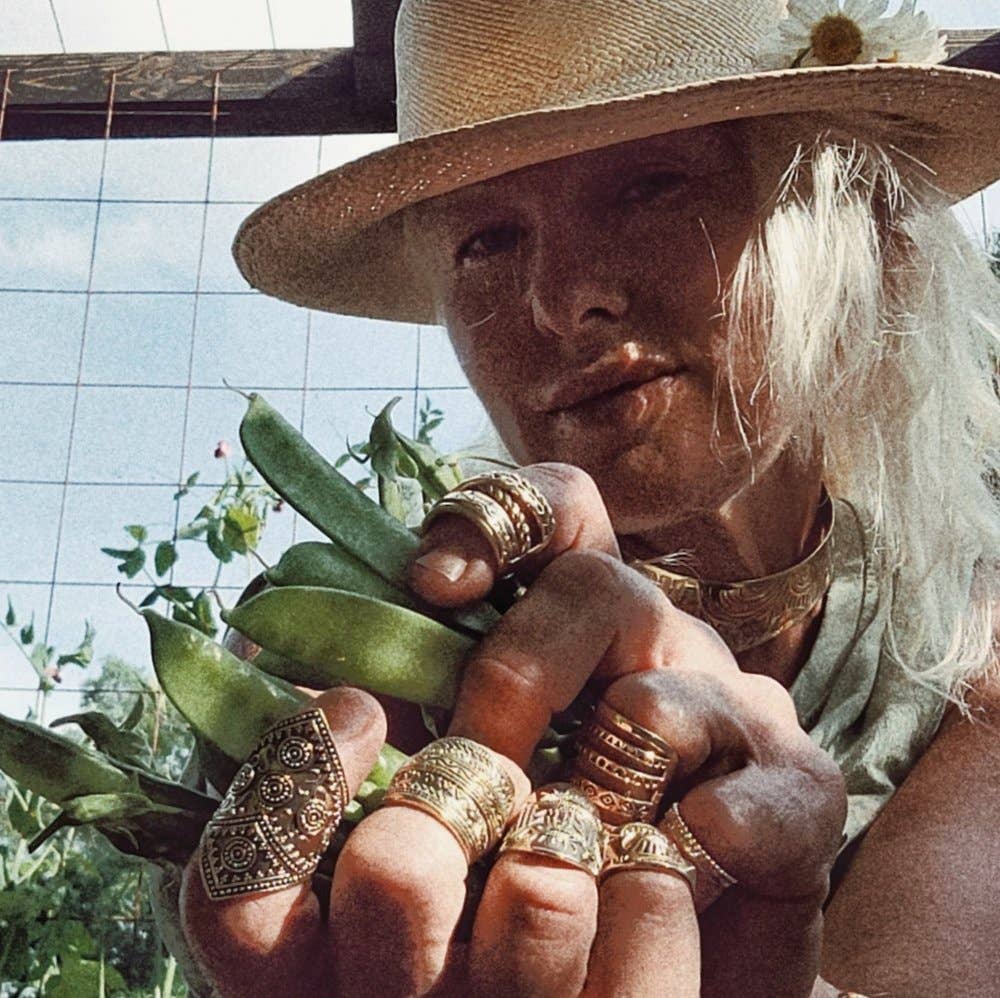 Brass Ring Handmade Etched Design