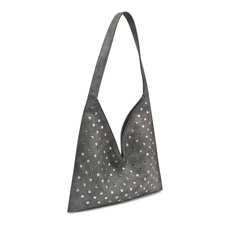 Studded Hobo Bag