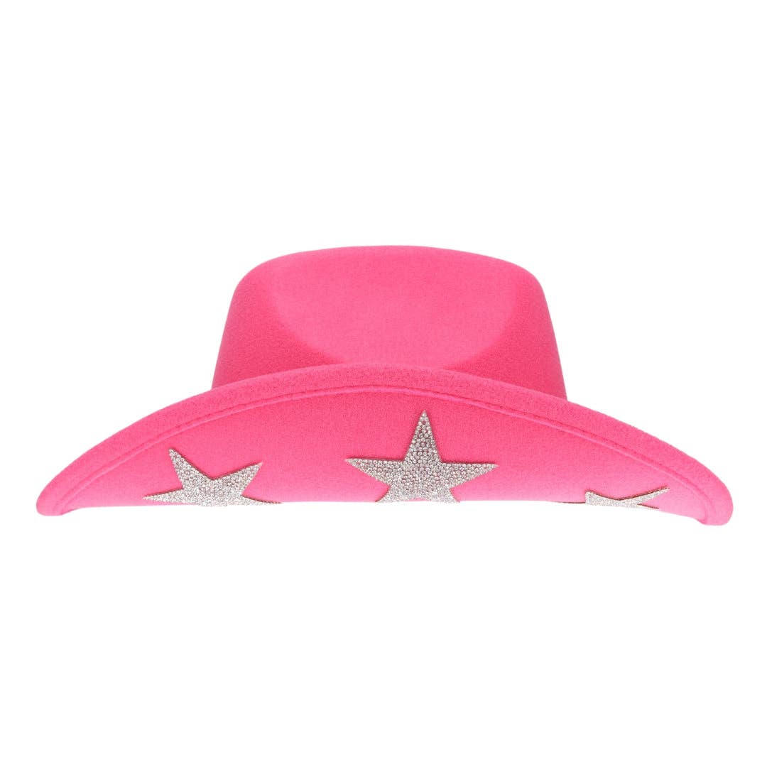 Sequin Stars Cowboy Hat