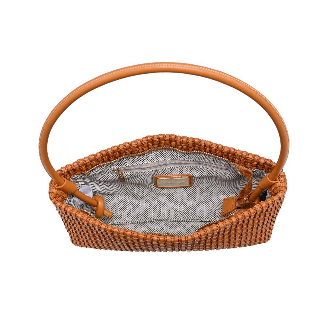 Natural Woven Shoulder Bag