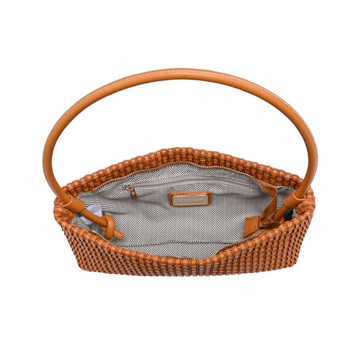 Natural Woven Shoulder Bag