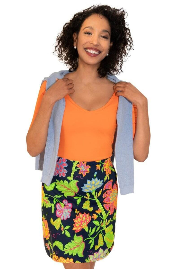 Blue/ Green Skippy Skort