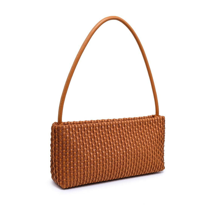 Natural Woven Shoulder Bag