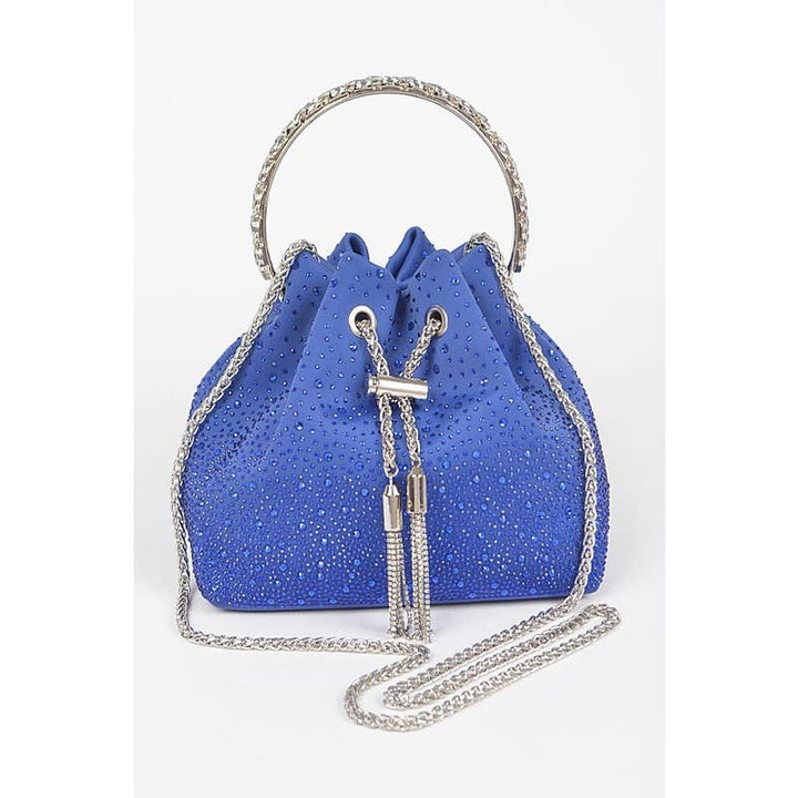 Rhinestone Embellished Evening Bag
