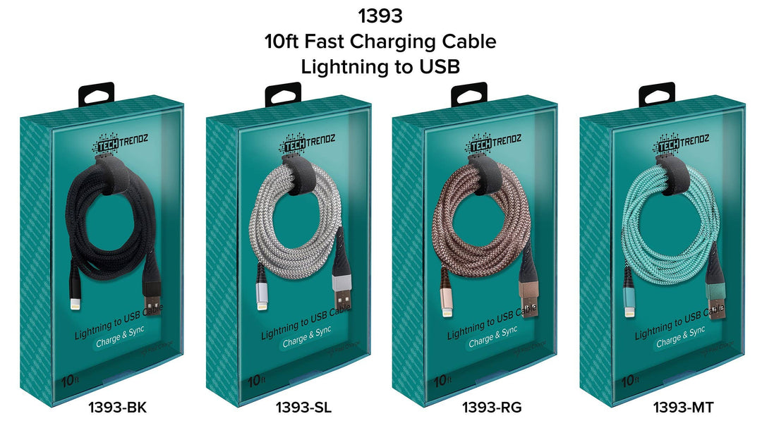 10ft iPhone Fast Charging Cable
