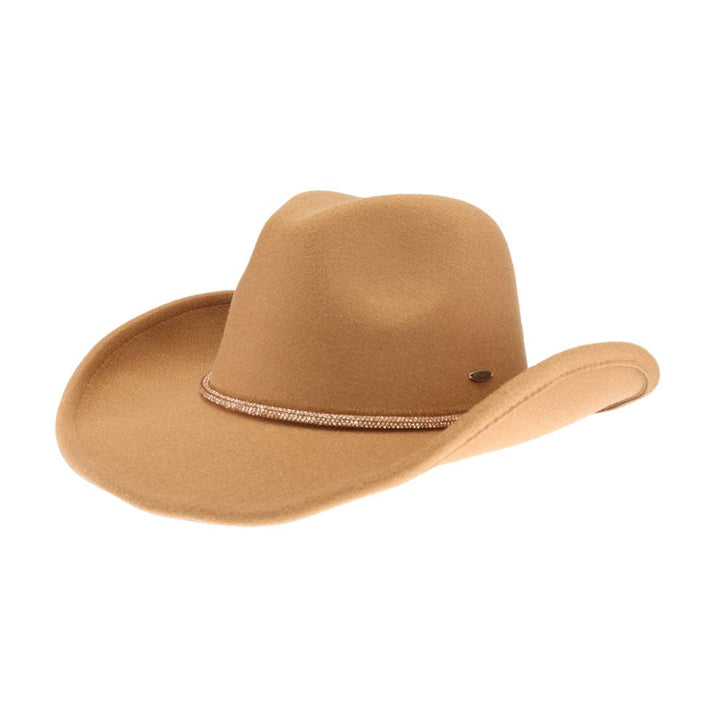 Vegan Fabric Cowboy Hat