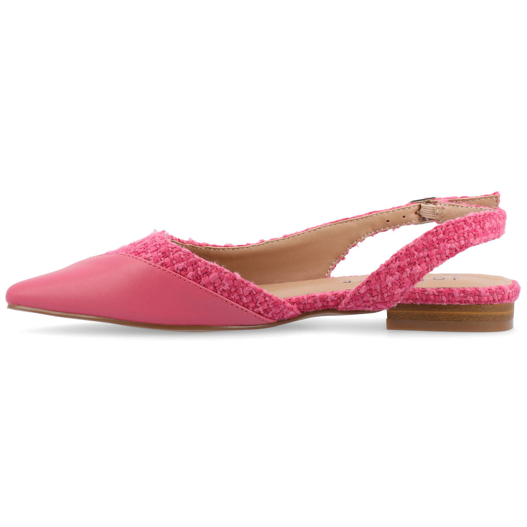 Pink Ballet Flat Womens Shoe