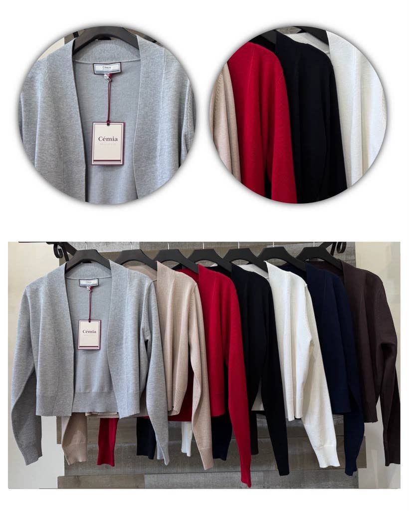 Red Lightweight Bolero