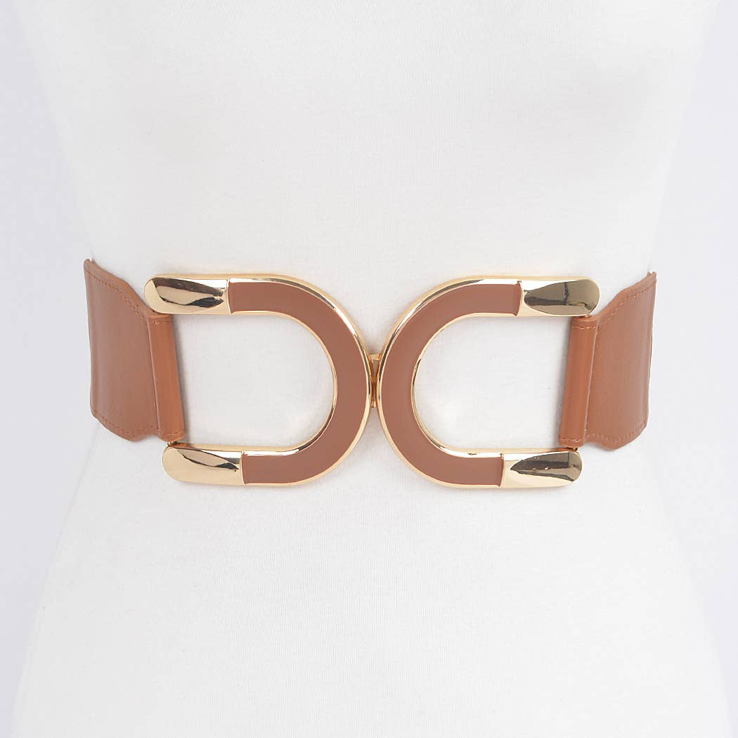 Metal Elastic Plus Size Belt