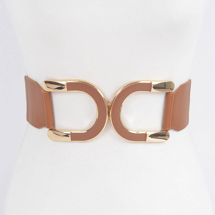 Metal Elastic Plus Size Belt