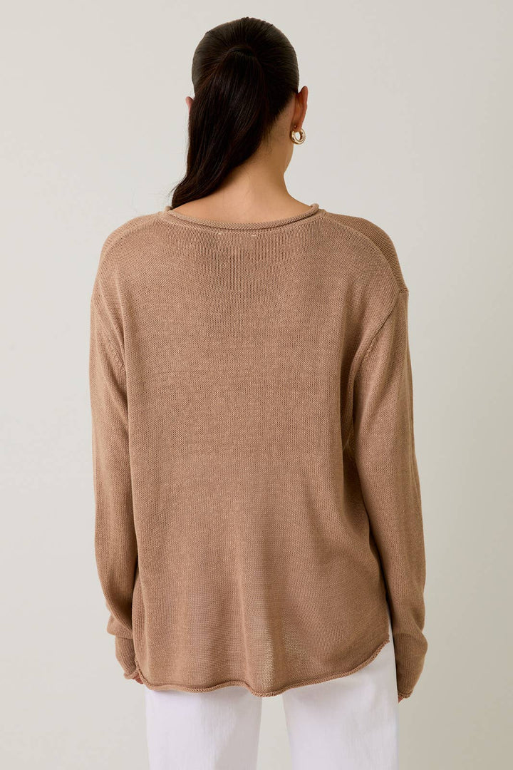 Lime Green BEACH Sweater