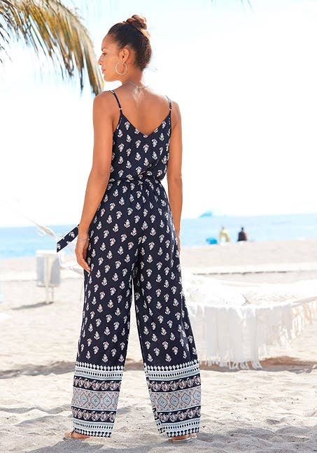 Coastal Patterned Jumpsuit
