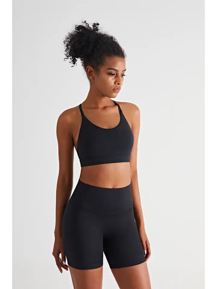 Black Workout Top - A Styled Collective Women's Boutique