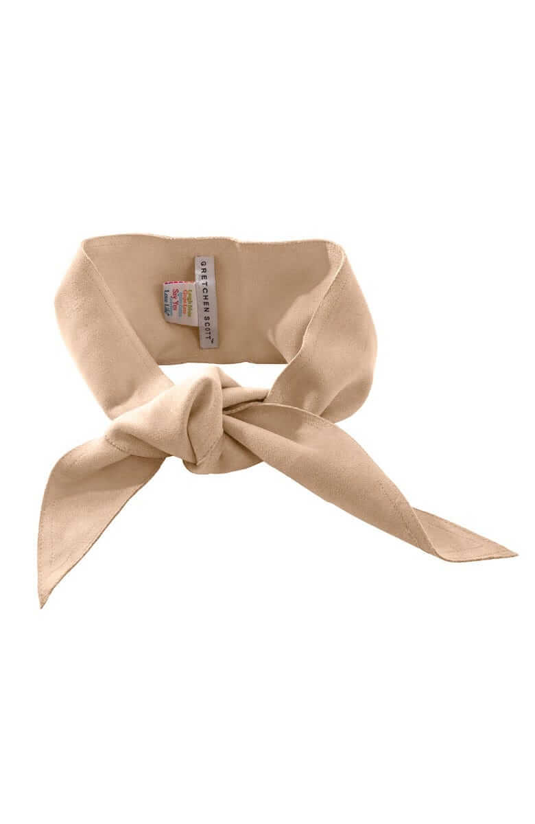 Adjustable Suede Tie Belt