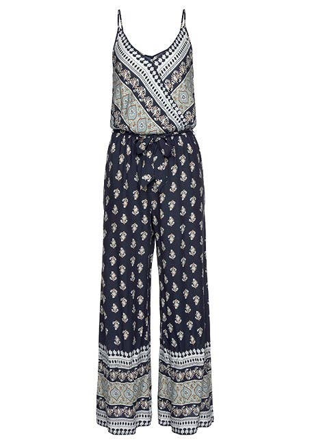 Coastal Patterned Jumpsuit